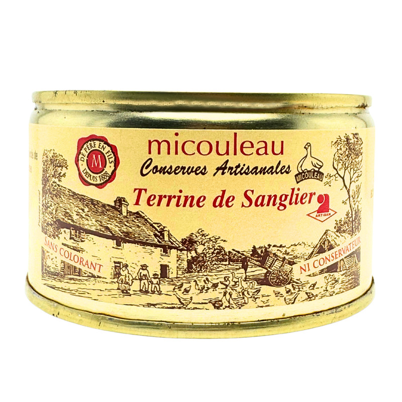Terrine de sanglier boîte 200g