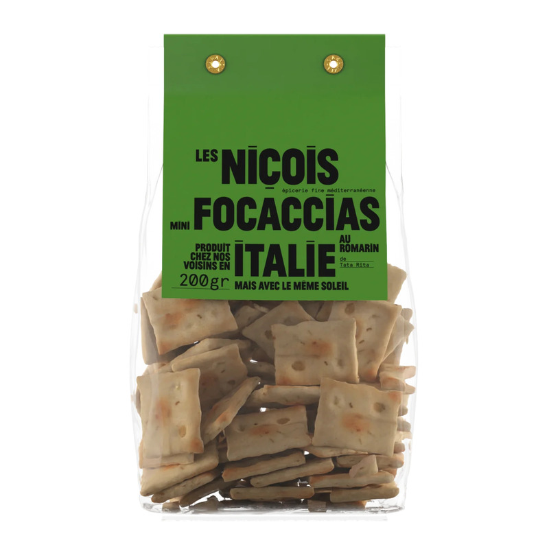 Mini focaccia au romarin de Tata Rita 200g