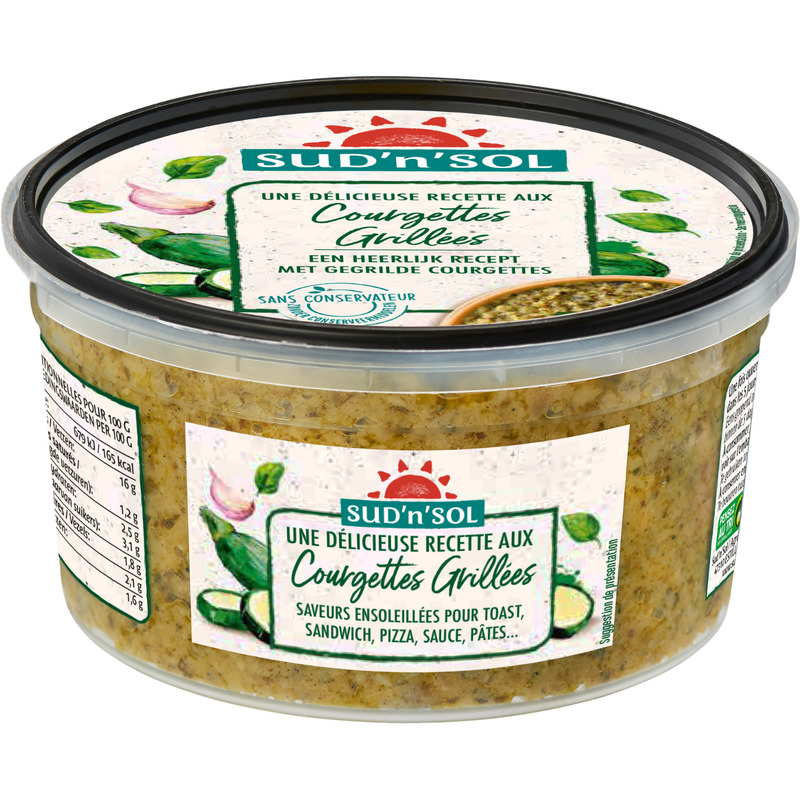 Grilled zucchini spread pot 500g