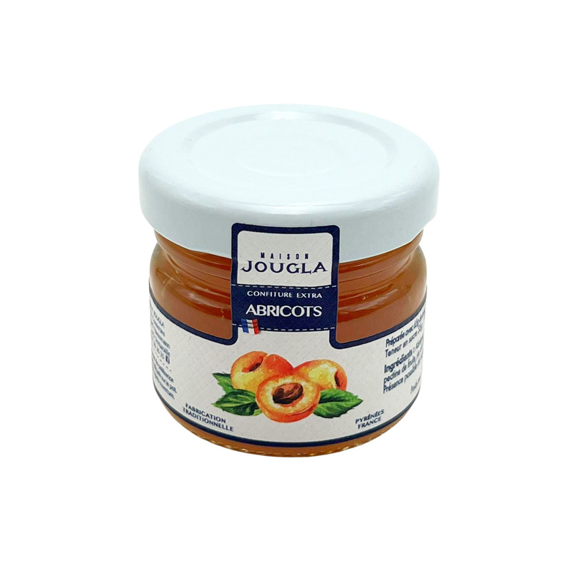 Confiture d'abricot extra pot individuel 72x28g