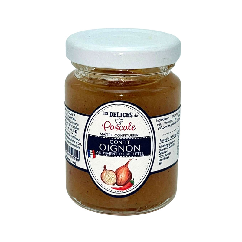 Onion confit with Espelette pepper jar 100g