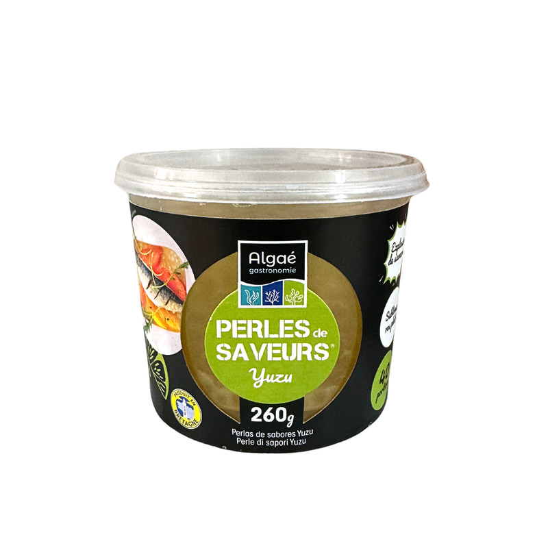 Perles de jus de yuzu seau 260g