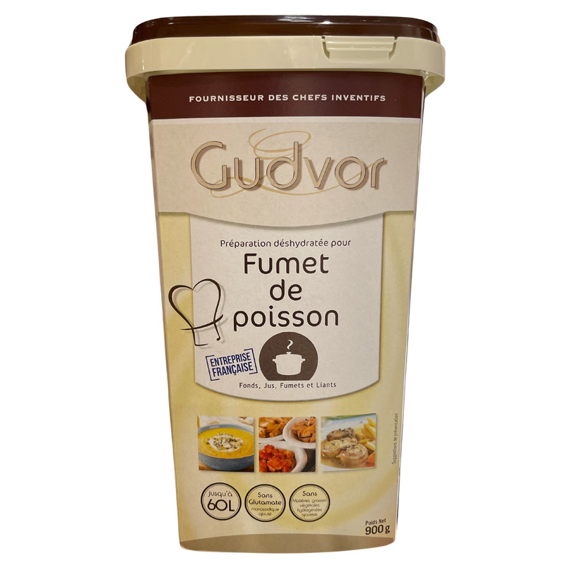 Fumet de poisson déshydraté 36/60L 900g