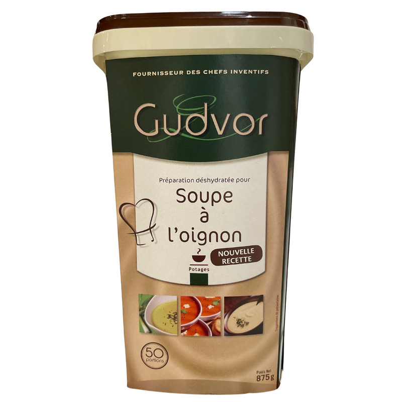 Soupe à l'oignon déshydratée 12,5L 875g