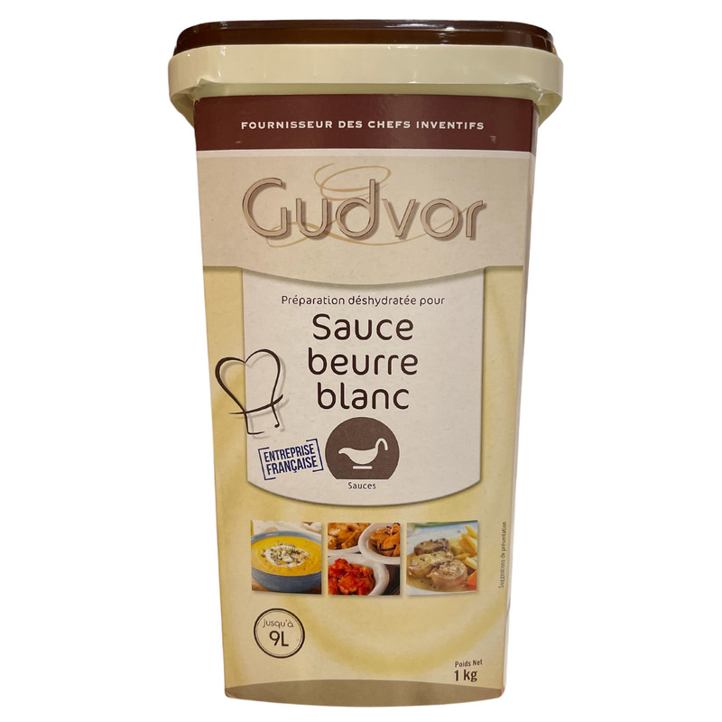 Sauce beurre blanc déshydratée 8L 1kg