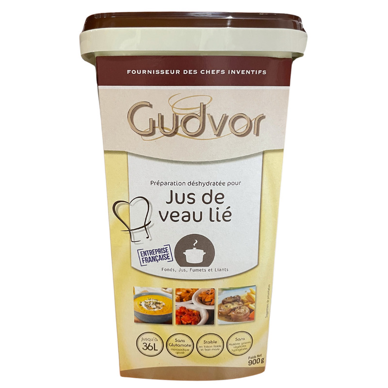 Jus de veau lié déshydraté 18/36L 900g