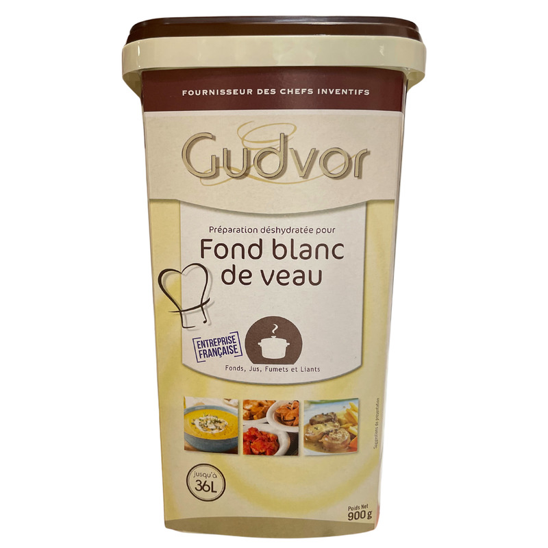 Fond blanc de veau déshydraté 18/36L 900g