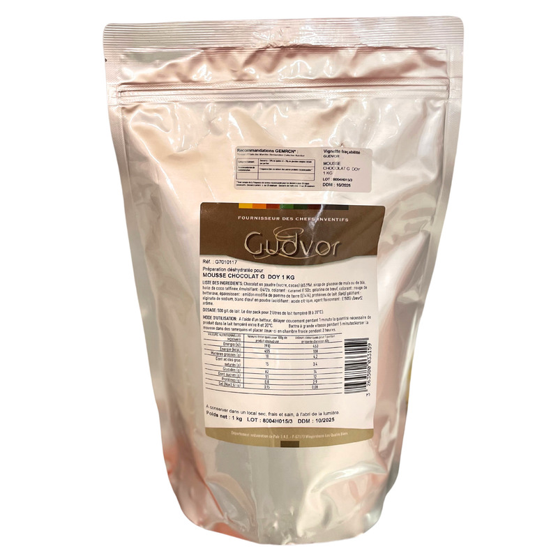 Préparation pour mousse au chocolat doypack 1kg