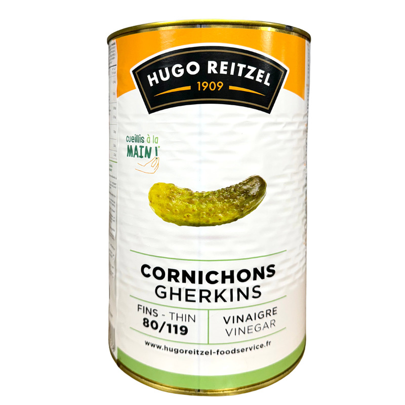 Cornichons fins au vinaigre calibre 80/119 5/1