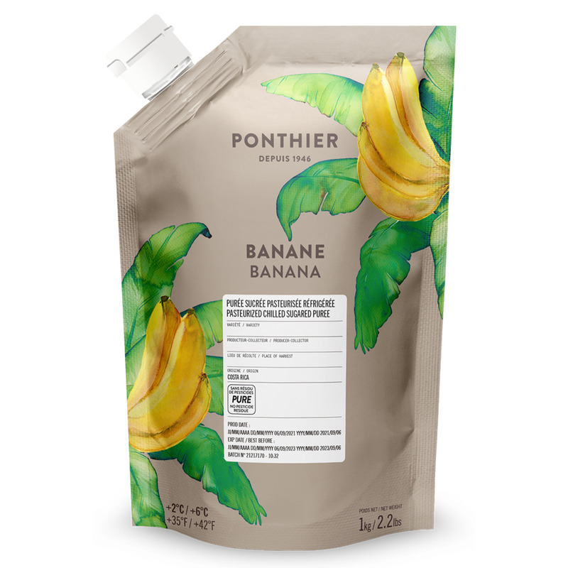 Purée de banane frais doypack 1kg