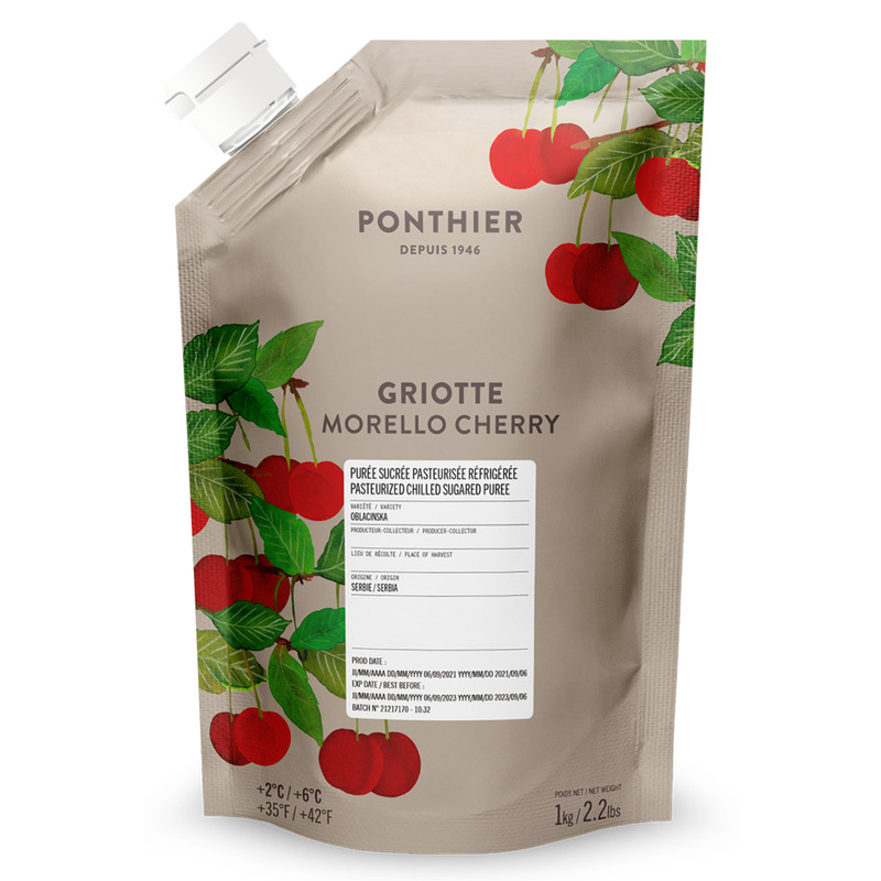 Purée de griotte Oblacinska frais doypack 1kg