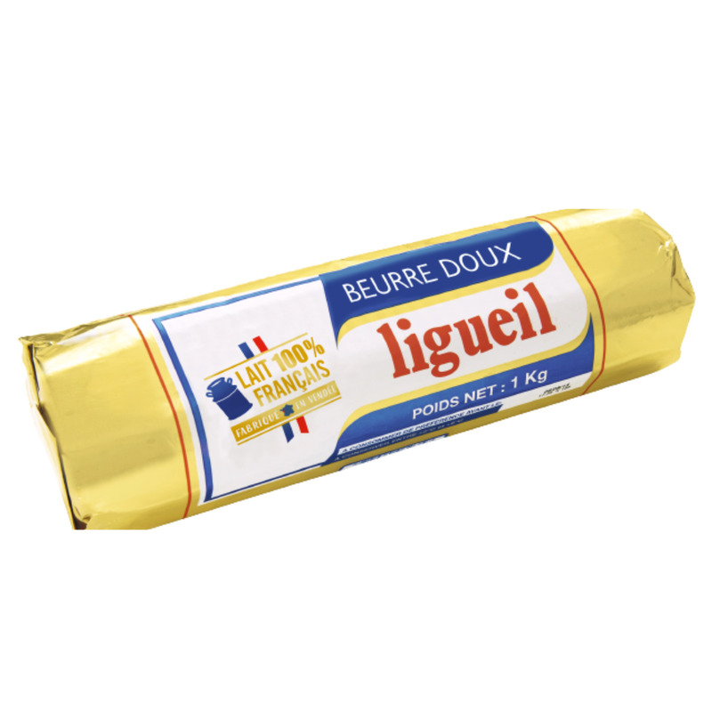 Extra fine unsalted butter french origin 1kg