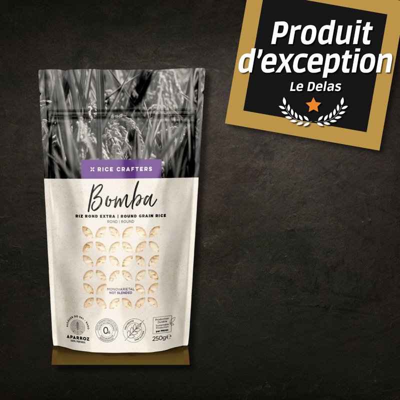 Riz Bomba du Portugal vallée du Sado 250g