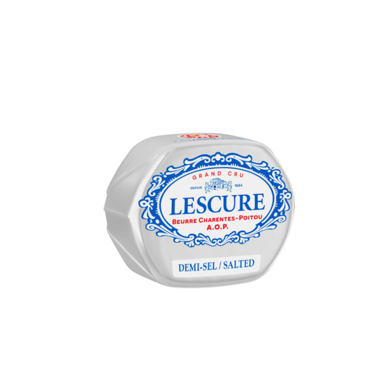 Charentes-Poitou PDO semi-salted butter mini mound refills 100x15g 1.5kg