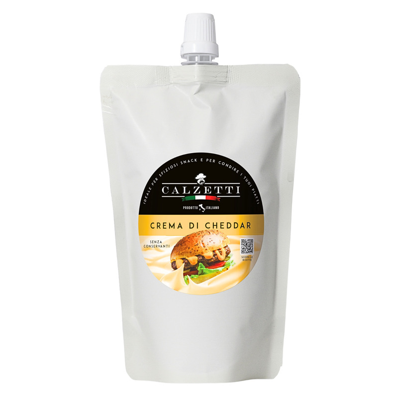 Crème de cheddar 50% doypack 500g