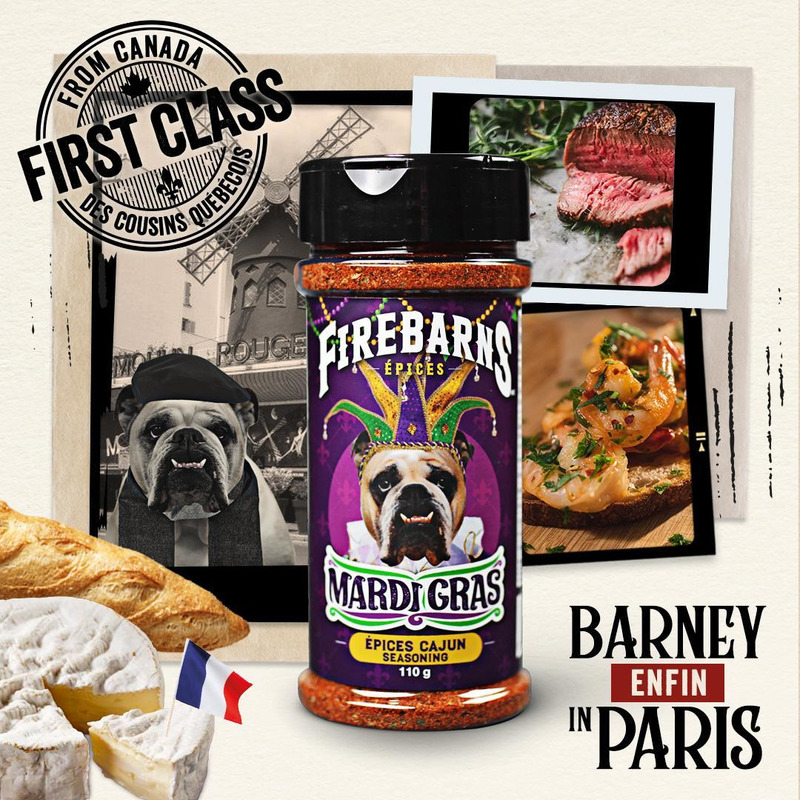 Epices cajun Mardi Gras tubo 110g