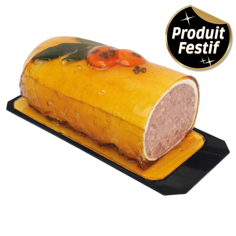 Chicken ballotine with cognac black tray ±3.2kg