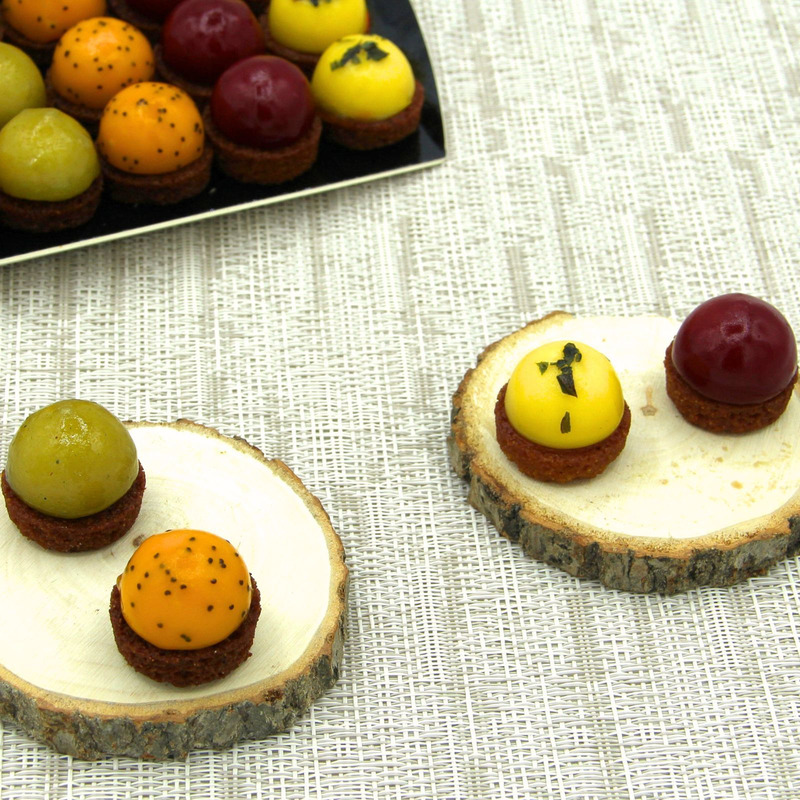 ❆ Assortiment de mini-dômes aux fruits x35 465g