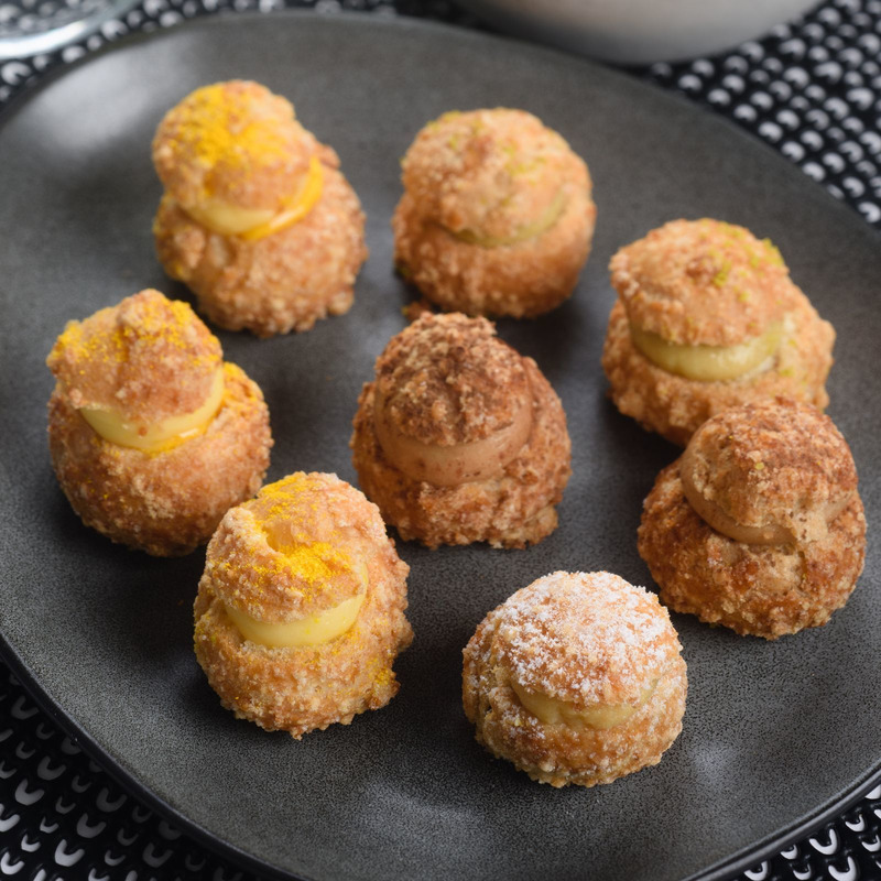 ❆ Assortiment de mini choux à la crème croquants x24 320g