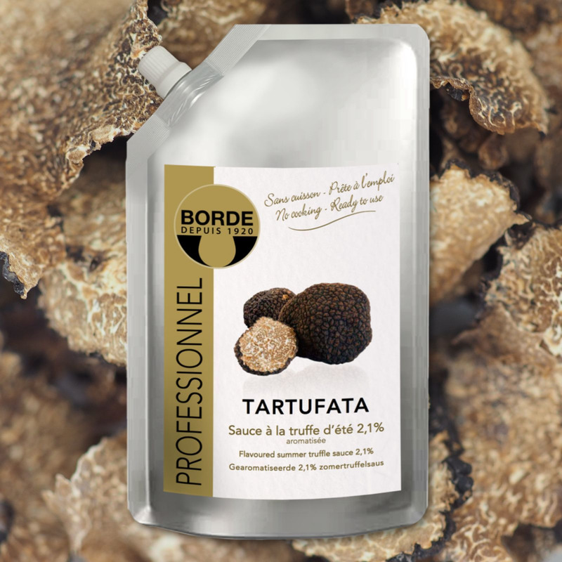 Tartufata sauce | Mushroom and summer truffle Tuber Aestivum Vitt. 2.1%  doypack 750g