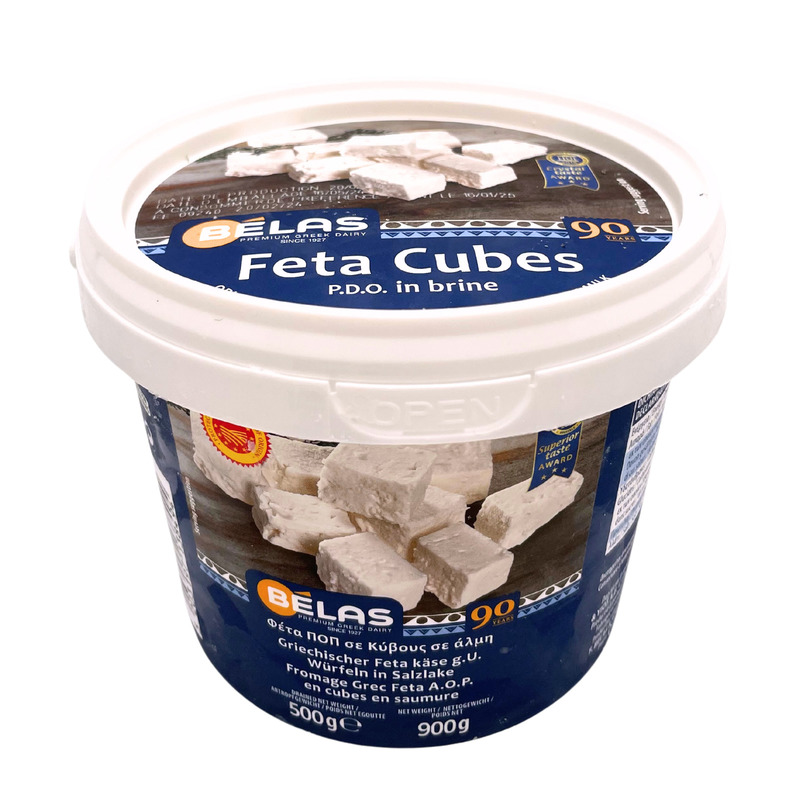 Feta PDO cubes bucket 500g