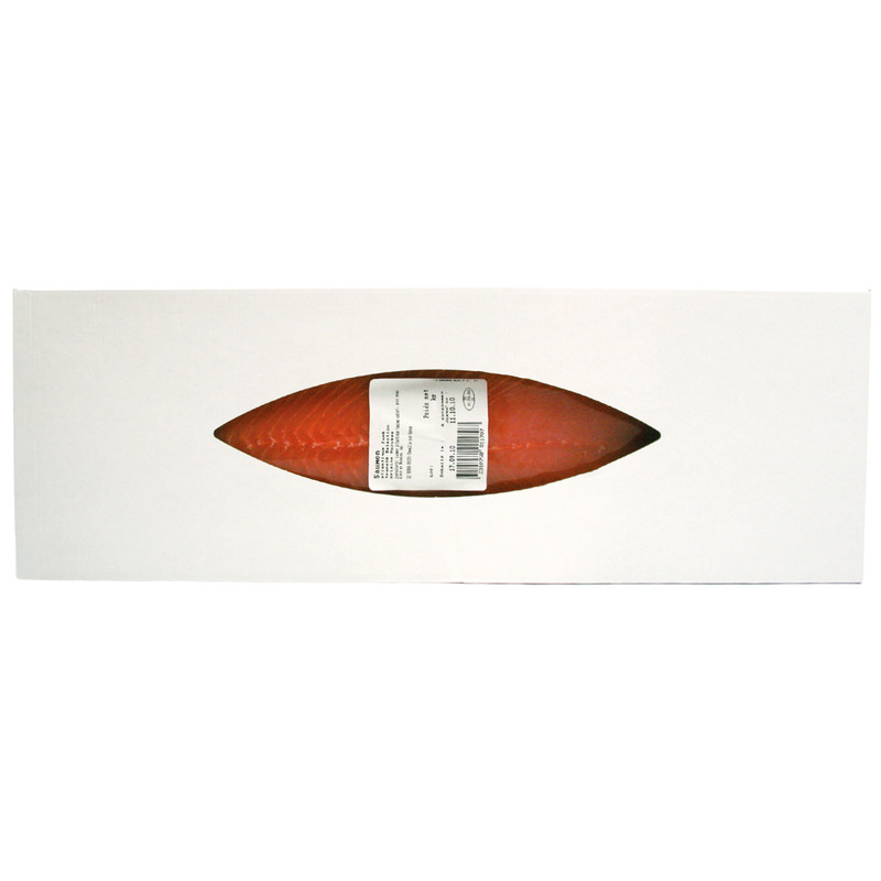 Selection norwegian smoked salmon sliced  1.2-1.6kg