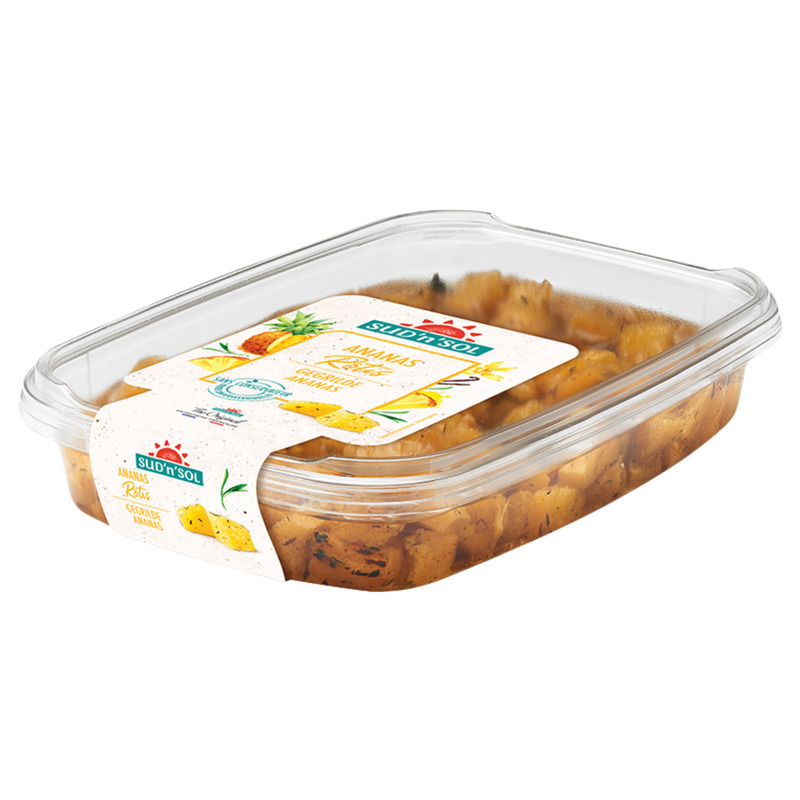 Ananas rôti mariné barquette 1kg