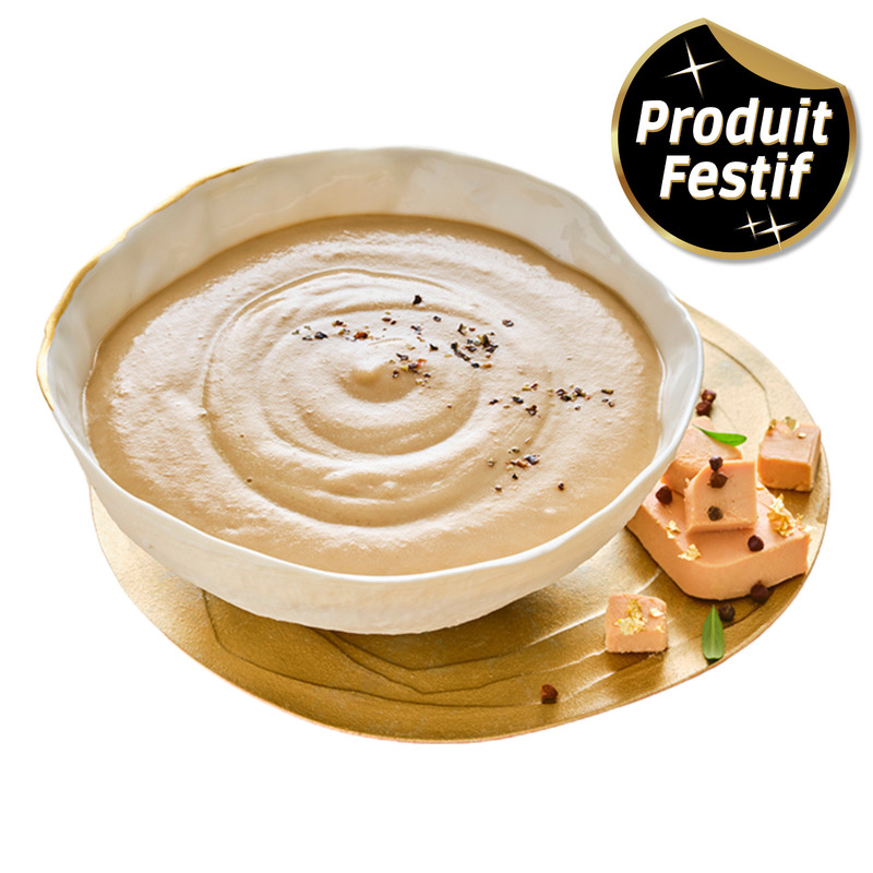Sauce au foie gras 7% poche 1kg