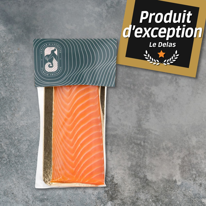 Coeur de filet de saumon fumé d'Écosse 250g