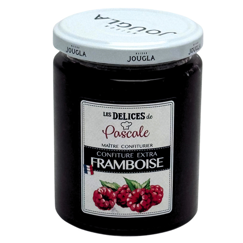 Confiture de framboise extra bocal 345g