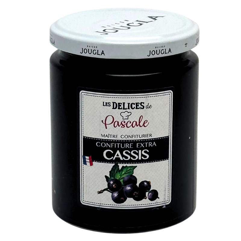 Confiture de cassis extra bocal 345g