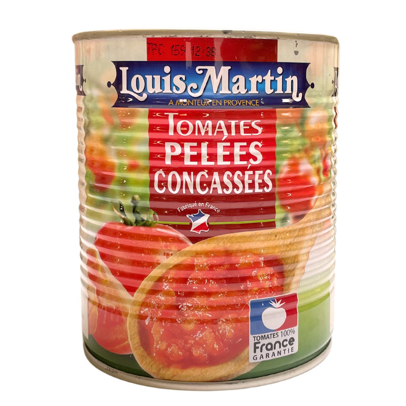 Tomate française pelée concassée 4/4