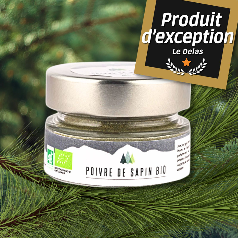 Organic fir pepper jar 16g