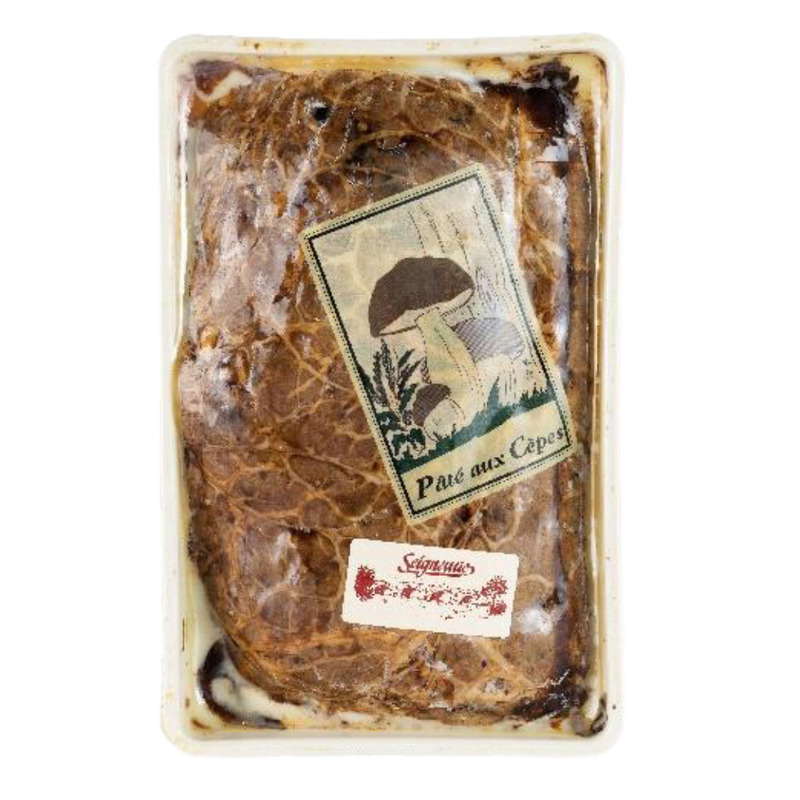 Porcini pâté stoneware terrine ±3kg