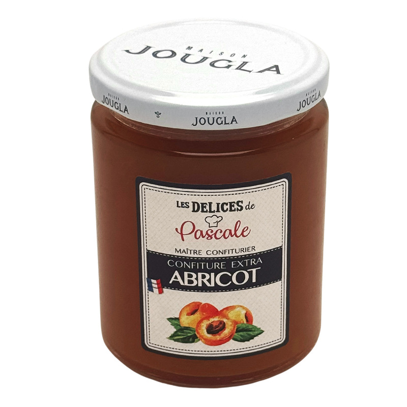 Confiture d'abricot extra bocal 345g