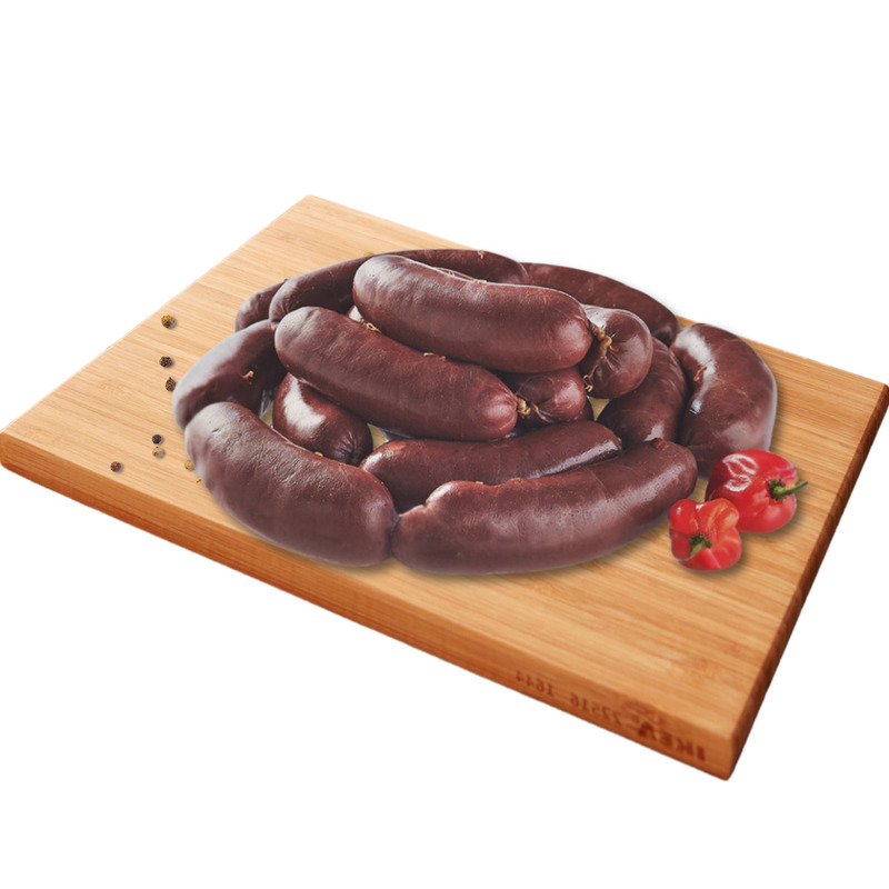 Caribbean black pudding string LPF ±2.5kg