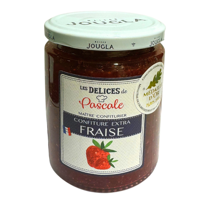 Confiture de fraise extra bocal 345g