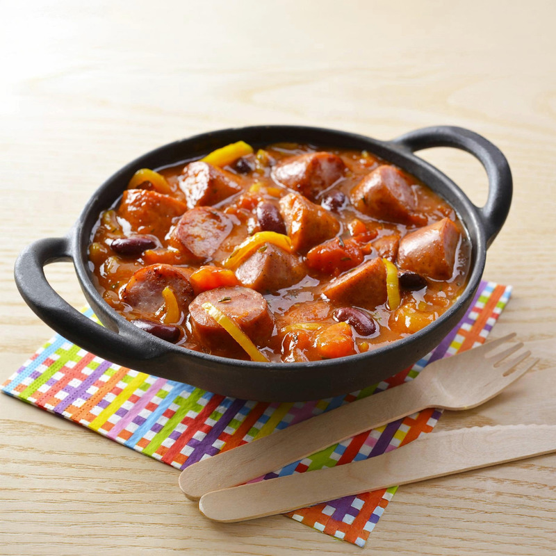 Rougail sausage with red beans tub 1.8kg
