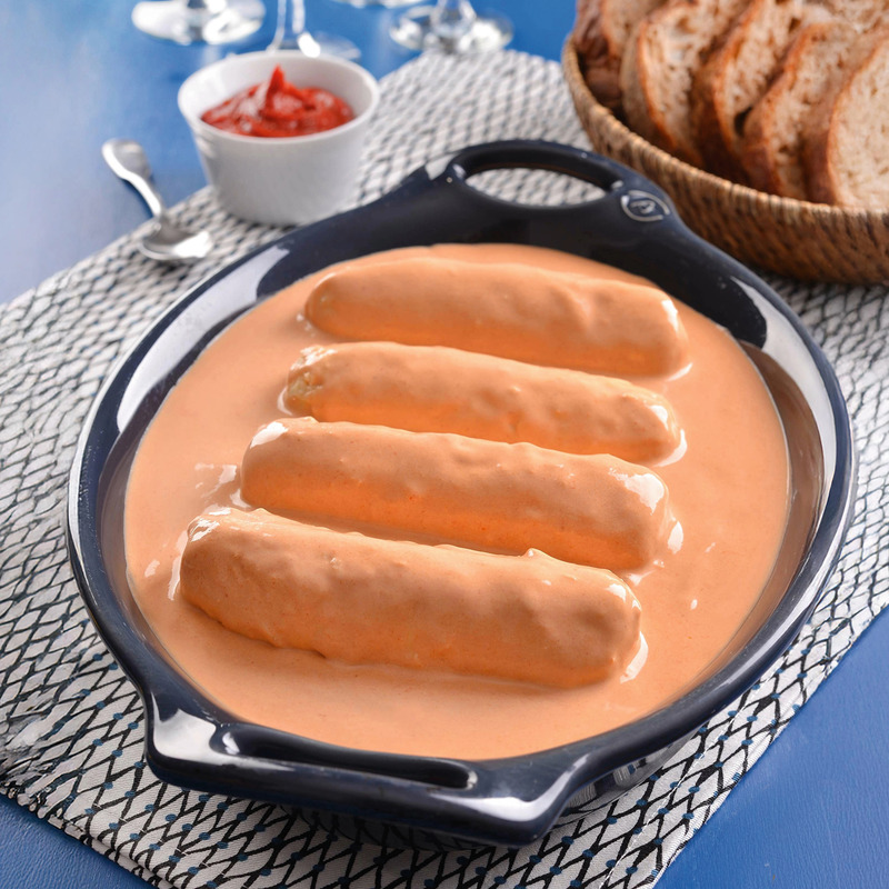 Pike dumpling with Nantua sauce tub 1.8kg