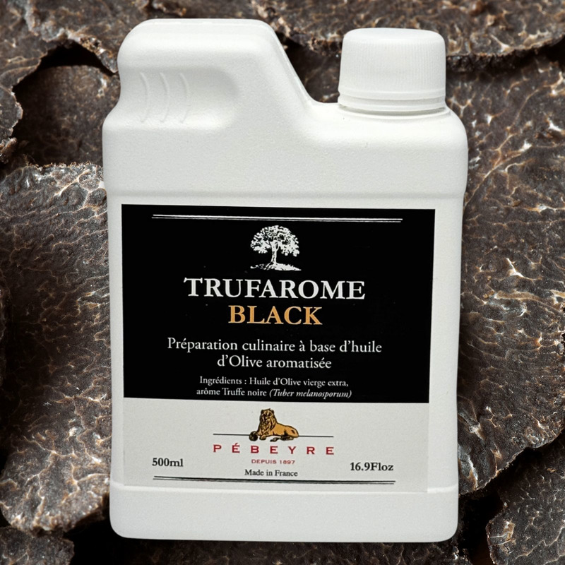 Préparation à base d'huile d'olive aromatisée à la truffe noire bidon 50cl
