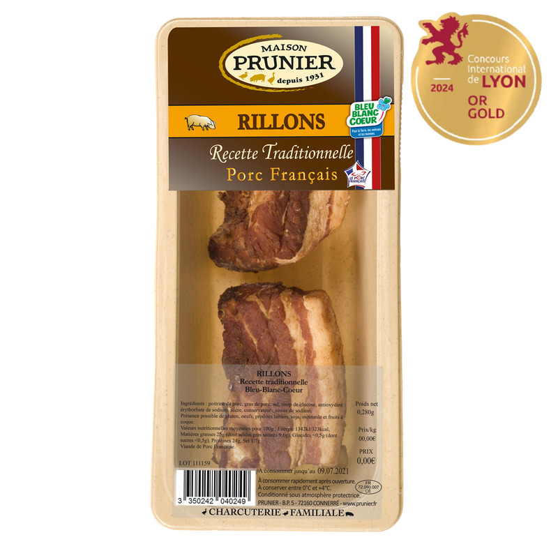 Crackling french pork x2 LPF 220g