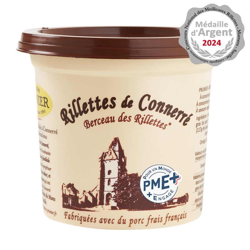 Rillettes de Connéré porc français pot 470g