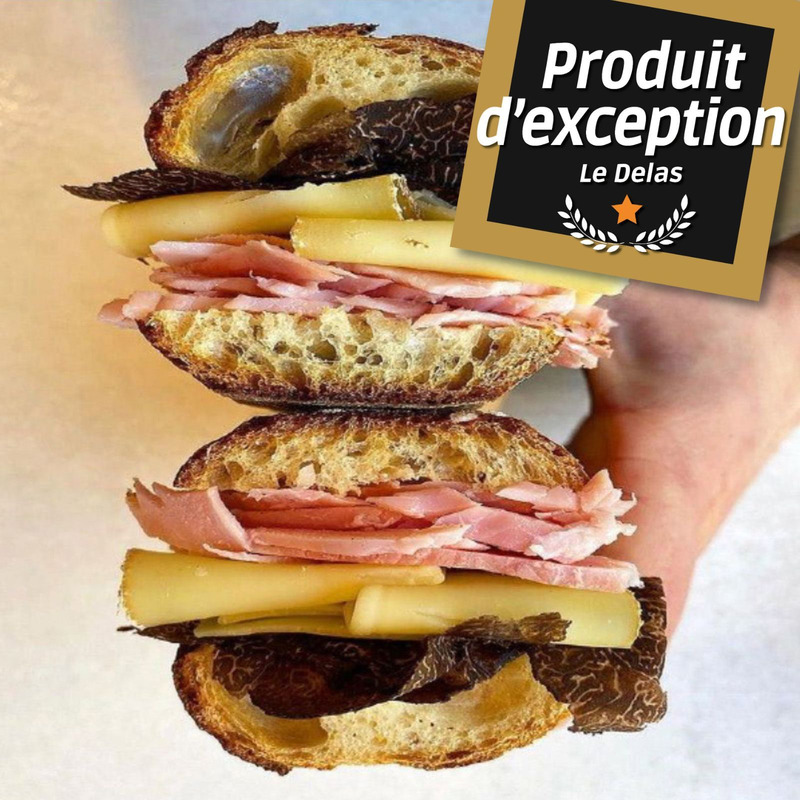 Jambon cuit de porc français EBE filière lin 1/2 ±3,5kg