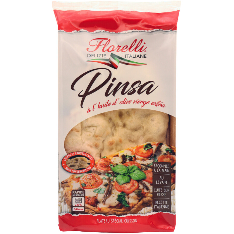 Pinsa with extra virgin olive oil 230g