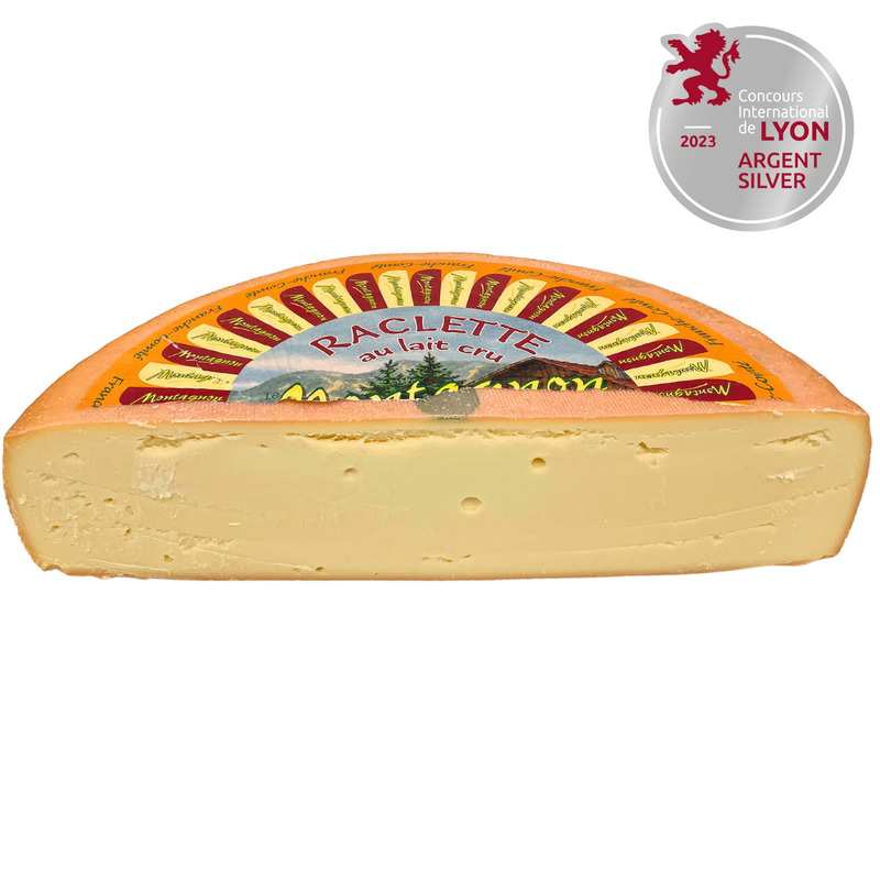 Unpasteurised Montagnon raclette french milk 1/2 ±3.5kg