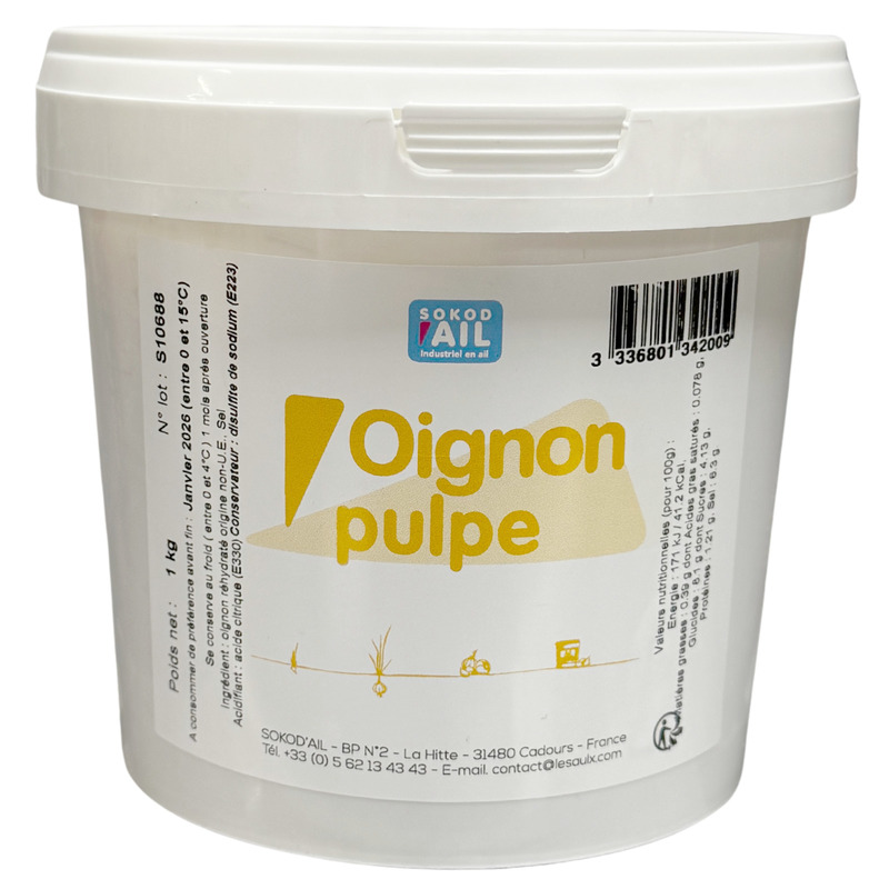 Onion pulp pot 1kg