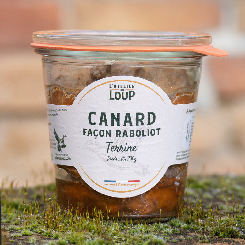 Raboliot-style duck verrine 200g