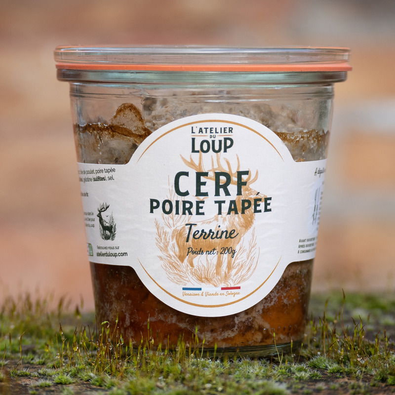 Venison and pear terrine verrine 200g