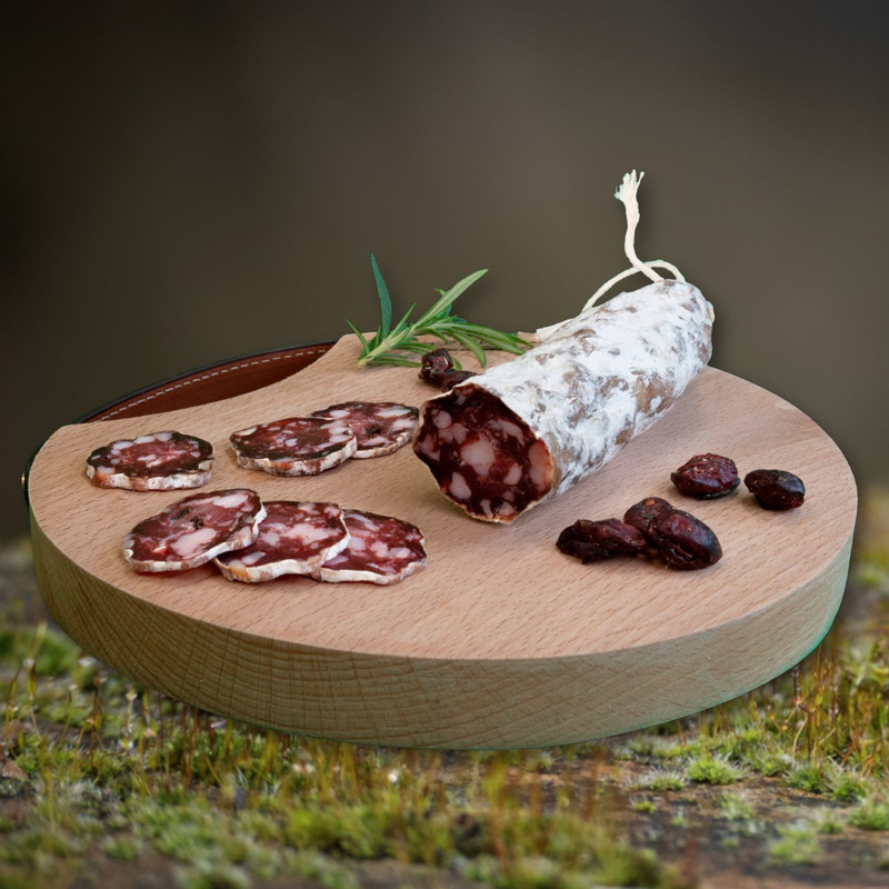 Venison sausage with cranberries ±170g