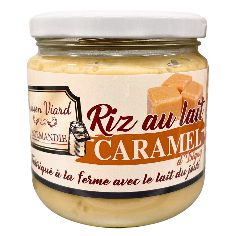 Farmhouse rice pudding with Isigny caramel and Camargue rice 400g